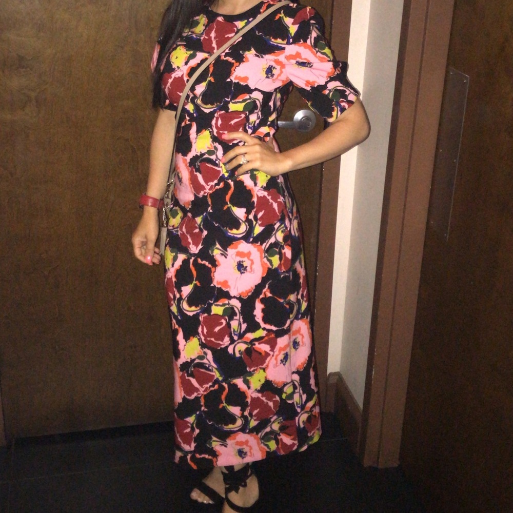 Zara floral dress